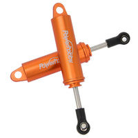 Power Hobby - 80mm Promatics Two Stage Internal Spring Shocks, Orange, 2 Shocks - Hobby Recreation Products