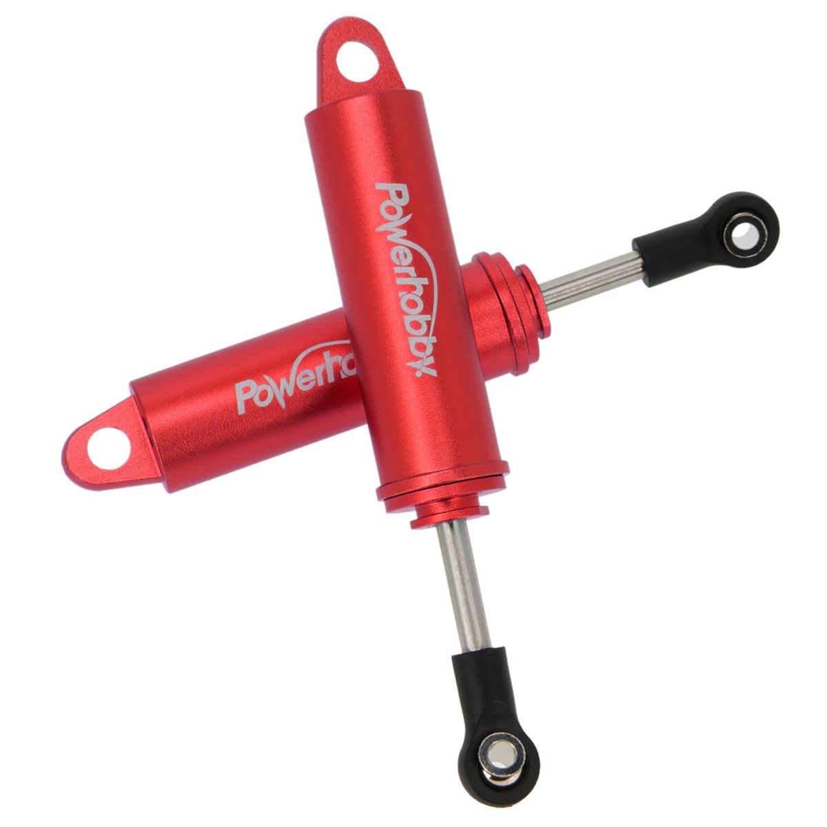 80mm Promatics Two Stage Internal Spring Shocks, Red| Hobby Recreation ...