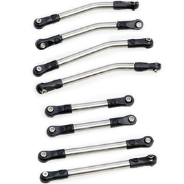 Power Hobby - 8pc Stainless Steel High Clearance Links Set, Axial SCX24 Gladiator - Hobby Recreation Products