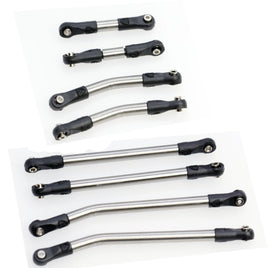 Power Hobby - 8PC Stainless Steel High Clearance Links Set, For Traxxas TRX-4M - Hobby Recreation Products