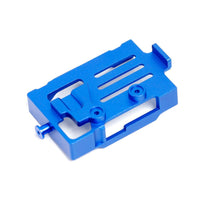 Power Hobby - Aluminum Batterty Mount Plate, for Traxxas TRX-4M, Blue - Hobby Recreation Products