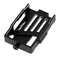 Power Hobby - Aluminum Battery Mount Plate, for Traxxas TRX-4M, Black - Hobby Recreation Products