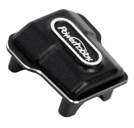 Power Hobby - Aluminum Front / Rear Axle Diff Cover, for Traxxas TRX-4M, Black - Hobby Recreation Products