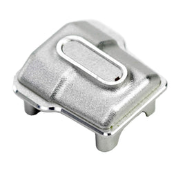 Power Hobby - Aluminum Front / Rear Axle Diff Cover, for Traxxas TRX-4M, Silver - Hobby Recreation Products