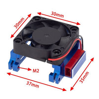 Power Hobby - Aluminum Heat Sink High Velocity Cooling Fan Traxxas Velineon VXL-3s - Hobby Recreation Products