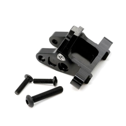 Power Hobby - Aluminum Rear Brace Mount, Black, Arrma 6S - Hobby Recreation Products