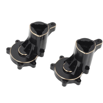 Power Hobby - Brass Rear Stub Axle Carriers, for Redcat Gen8 V1 / V2 - Hobby Recreation Products