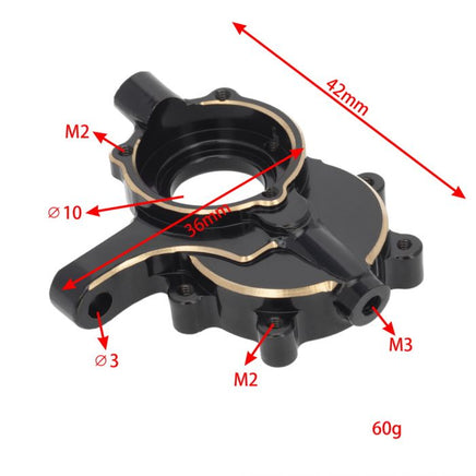 Power Hobby - Brass Steering Knuckles, for Redcat Gen8 V1 / V2 - Hobby Recreation Products