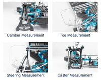 Power Hobby - Camber / Toe / Steering / Caster Measurement Setup Tool System 1/10 - Hobby Recreation Products