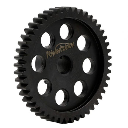 Power Hobby - Hardened Steel 44 Tooth Mod1 8mm Pinion Gear with 2 Grub Screws - Hobby Recreation Products