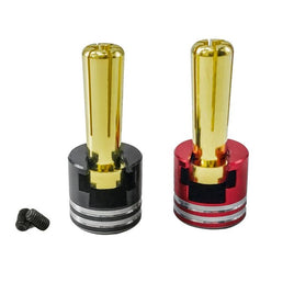 Power Hobby - Heatsink Bullet Plug Grips w/5mm Bullets - Hobby Recreation Products