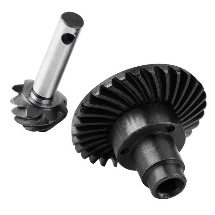 helical gear set Power Hobby: Helical Spiral Pinion Gear Set, 8T/30T, for Axial SCX10 II / SCX10 III / Capra 1.9