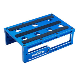 Power Hobby - Metal Car Stand, Blue, Fits 1/10 and 1/8 Vehicles - Hobby Recreation Products