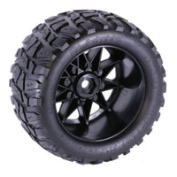 Power Hobby - Raptor XL Belted Tires, w/ Viper Wheels, for Traxxas X-Maxx 8S (2pcs) - Hobby Recreation Products