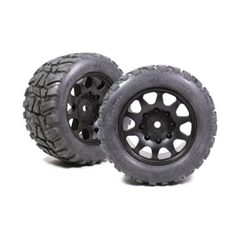 Power Hobby - Raptor XL Belted Tires, w/ Viper Wheels, for Traxxas X-Maxx 8S (2pcs) - Hobby Recreation Products