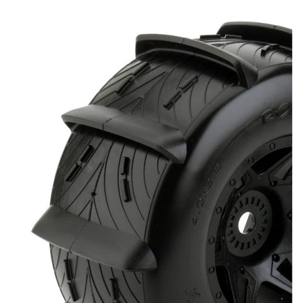 Power Hobby - Rooster X Belted Paddle Sand/Snow Tires, fits 1/5 Traxxas X-Maxx - Hobby Recreation Products