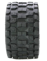 Power Hobby - Scorpion Belted Monster Truck Wheels/Tires (pr.), Pre-mounted, Sport Medium Compound 17mm Hex - Hobby Recreation Products
