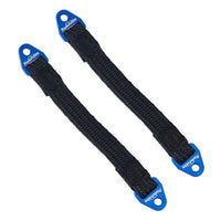 Power Hobby - Suspension Travel Limit Straps, 90mm, Blue, 2pcs - Hobby Recreation Products