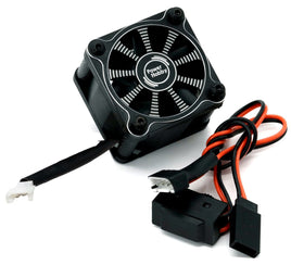 Power Hobby - Twister Castle Mamba XLX ESC High Speed Aluminum Cooling Fan - Black - Hobby Recreation Products