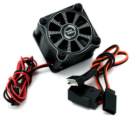 Power Hobby - Twister Castle MONSTER X 8S ESC High Speed Aluminum Cooling Fan - Black - Hobby Recreation Products