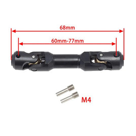 Power Hobby - Universal Spline Drive Shaft CVD 60-77MM (1), for Wraith SCX10 - Hobby Recreation Products