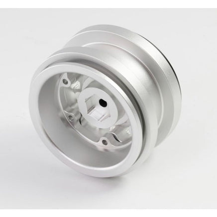 Power Hobby - Z1 Axial SCX6 2.9" CNC Aluminum Beadlock Wheels, Silver (4pcs) - Hobby Recreation Products