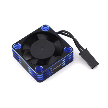 Protek RC - 30x30x10mm Aluminum High Speed HV Cooling Fan (Blue/Black) - Hobby Recreation Products