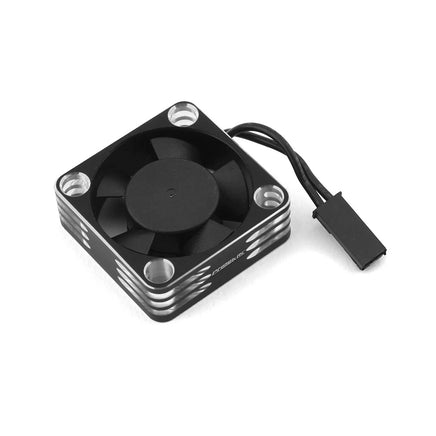 Protek RC - 30x30x10mm Aluminum High Speed HV Cooling Fan (Silver/Black) - Hobby Recreation Products