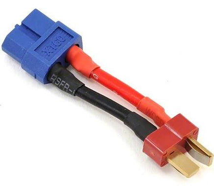 Protek R/C - T-Style Plug to XT60 Plug Adapter (Male T-Style Ultra Plug to Female XT60) - Hobby Recreation Products