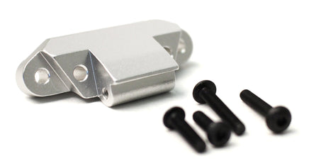 Racers Edge - 1/10 Yeti Aluminum Front Arm Mount - Silver - Hobby Recreation Products