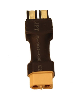 Racers Edge - Battery/ESC Adapter: Female XT60 to Male TRX HC - Hobby Recreation Products