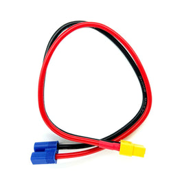Racers Edge - Charge Adapter: EC3 Device to Female XT60, 300mm Wire - Hobby Recreation Products