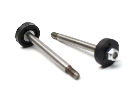 Racers Edge - Front Shock Shaft w / Piston (pr.): Fits RCE1849BL/R - Hobby Recreation Products