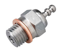 Racers Edge - Platinum / Iridum Sure Fire #4 Medium-Cold Glow Plugs (2-Pack) - Hobby Recreation Products