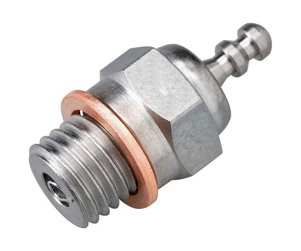 Racers Edge - Platinum / Iridum Sure Fire #4 Medium-Cold Glow Plugs (2-Pack) - Hobby Recreation Products