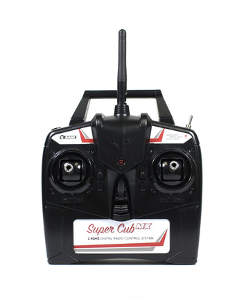 Rage R/C - 2.4G 4-channel transmitter; Super Cub MX - Hobby Recreation Products