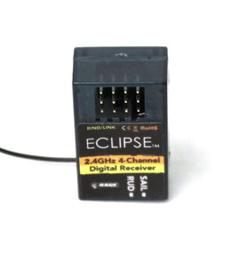 Rage R/C - 2.4Ghz 2-Channel Receiver: Eclipse - Hobby Recreation Products