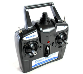 Rage R/C - 2.4GHz 4-Channel Transmitter; Super Cub 750 BL - Hobby Recreation Products