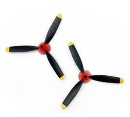 Rage R/C - 3-Blade Propeller & Spinner (2); P-40 - Hobby Recreation Products