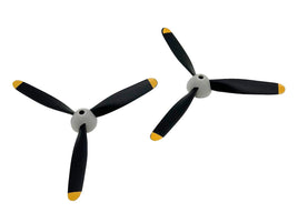 Rage R/C - 3-Blade Propeller & Spinner (2); Zero - Hobby Recreation Products