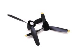 Rage R/C - 3-Blade Propeller & Spinner Set (2); Spitfire - Hobby Recreation Products