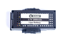 Rage R/C - 3.7V 1S 2000mAh Lipo Battery w/Case; Stinger 2.0 - Hobby Recreation Products