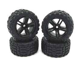 Rage R/C - Assembled Wheels & Tires (4); Mini Trek MT - Hobby Recreation Products