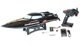 Rage R/C - Black Marlin EX Brushed RTR Boat - Hobby Recreation Products