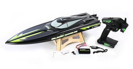 Rage R/C - Black Marlin RTR Boat - Hobby Recreation Products