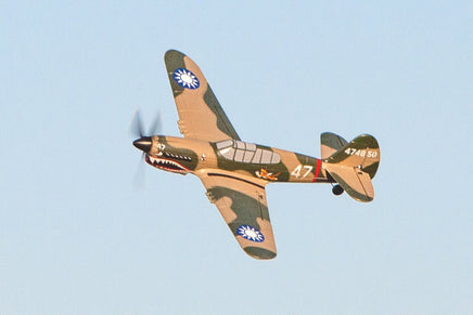 Rage R/C - Curtiss P-40 Warhawk Micro RTF Airplane w/PASS - Hobby Recreation Products