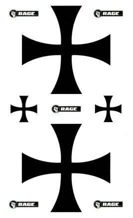 Rage R/C - Decal Set; Vintage Stick - Hobby Recreation Products