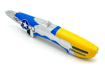 Rage R/C - Fuselage with Motor and Gearbox; P-51 Obsession - Hobby Recreation Products