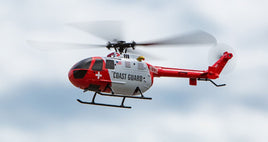 Rage R/C - Hero-Copter, 4-Blade RTF Helicopter; Coast Guard - Hobby Recreation Products