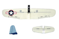 Rage R/C - Main Wing and Tail; F4U Jolly Rogers - Hobby Recreation Products